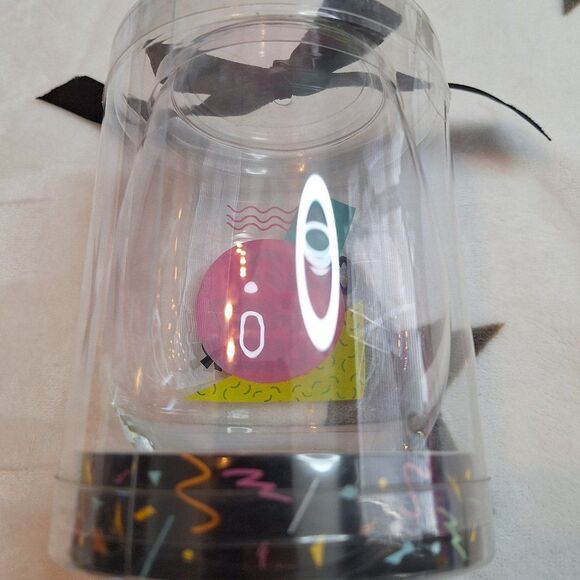 "Crazy Good Cheer" Funny Stemless Wine Glass Ganz In Box - Picture 5 of 6